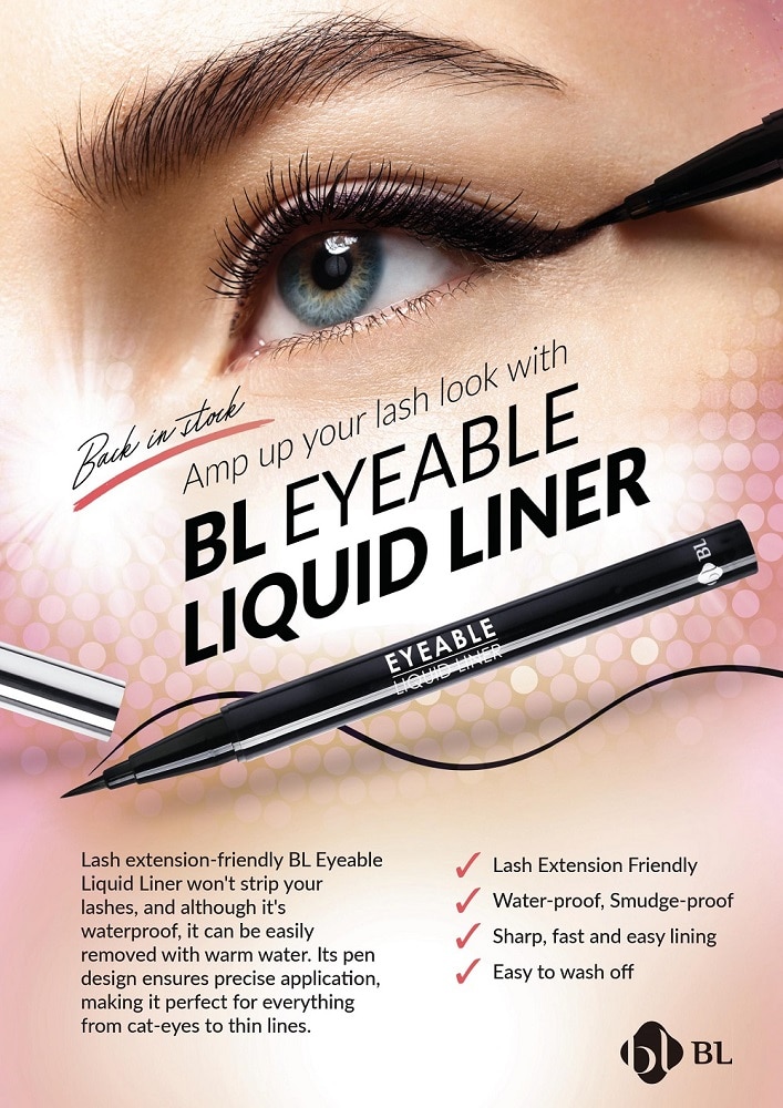 BL Lashes Eyeable Liquid Liner - Poster